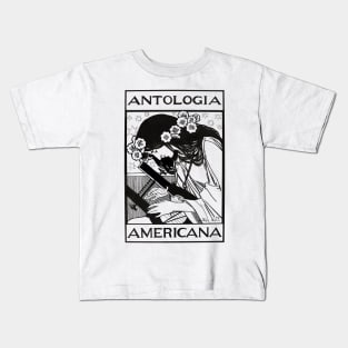 American Anthology book cover Kids T-Shirt